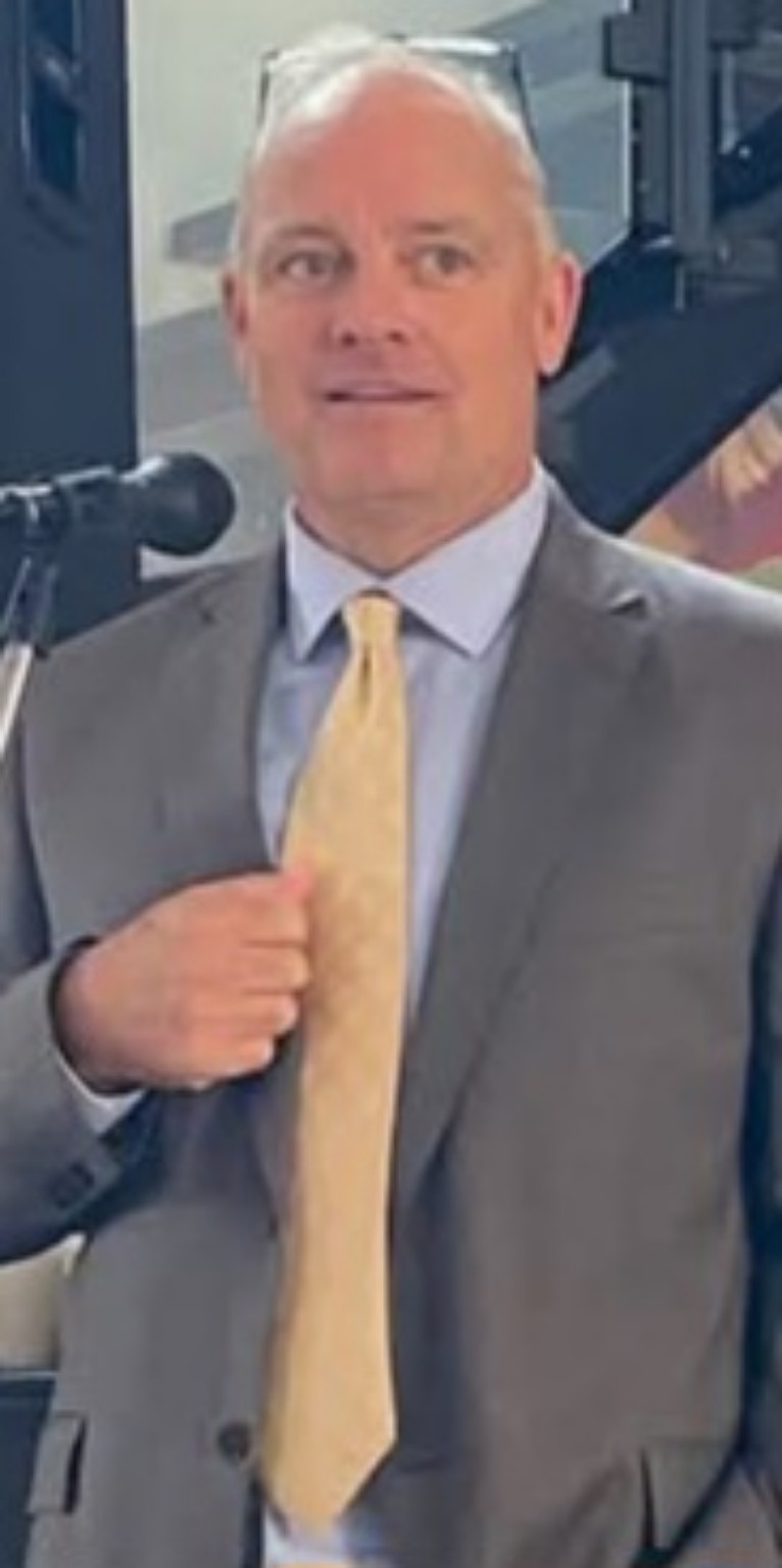 Allen McKay at a civic event